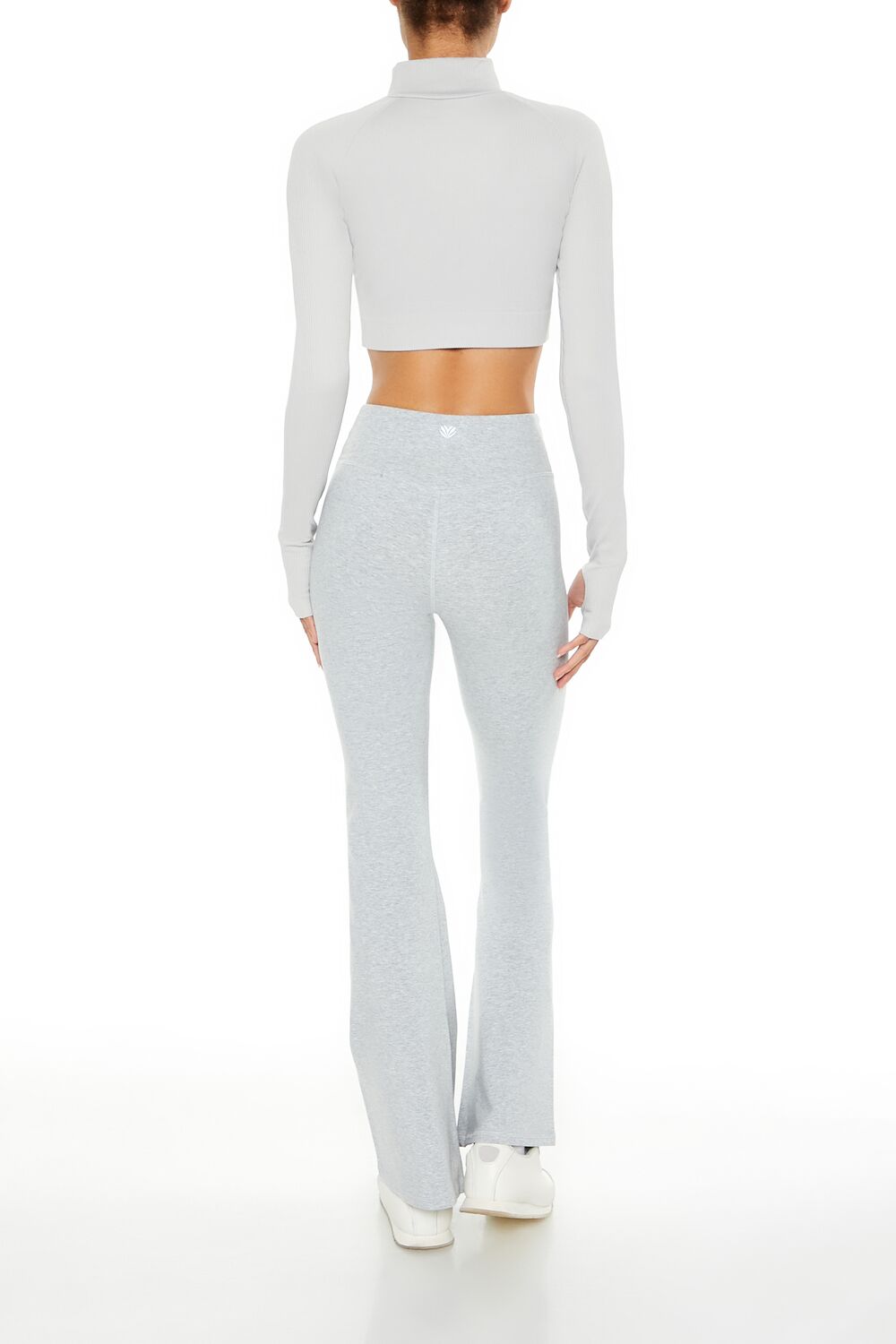 Active Surplice Flare Leggings-Feelings Star