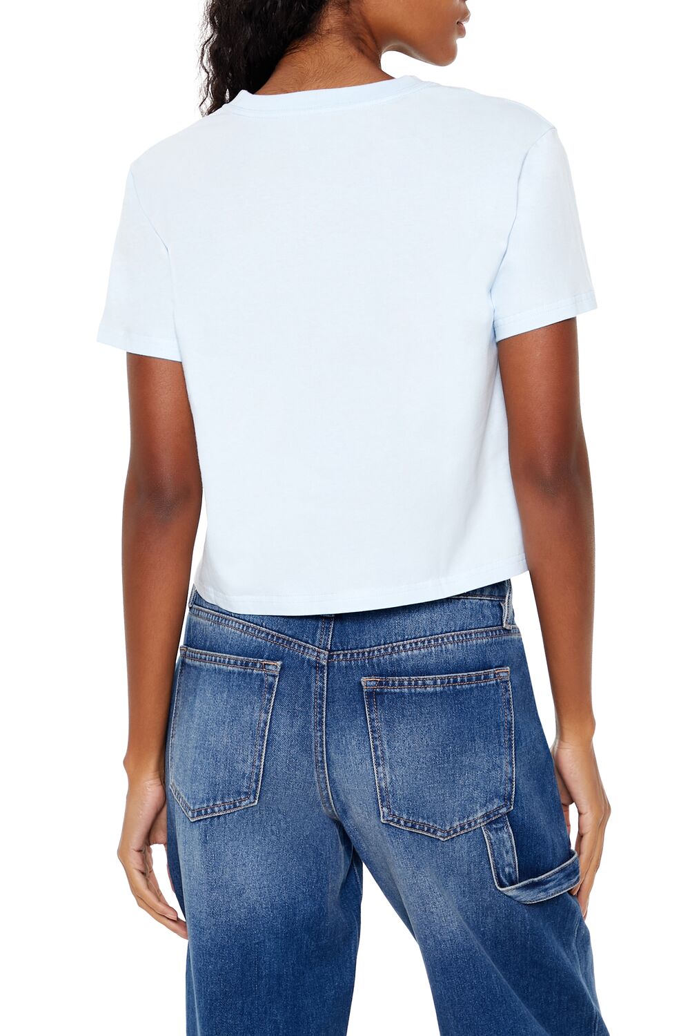 Butterfly Graphic Baby Tee-Feelings Star