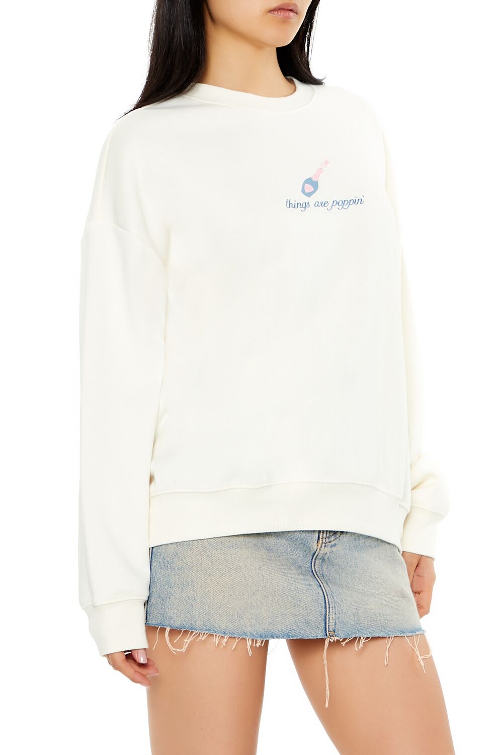 Things Are Poppin Pullover-Feelings Star