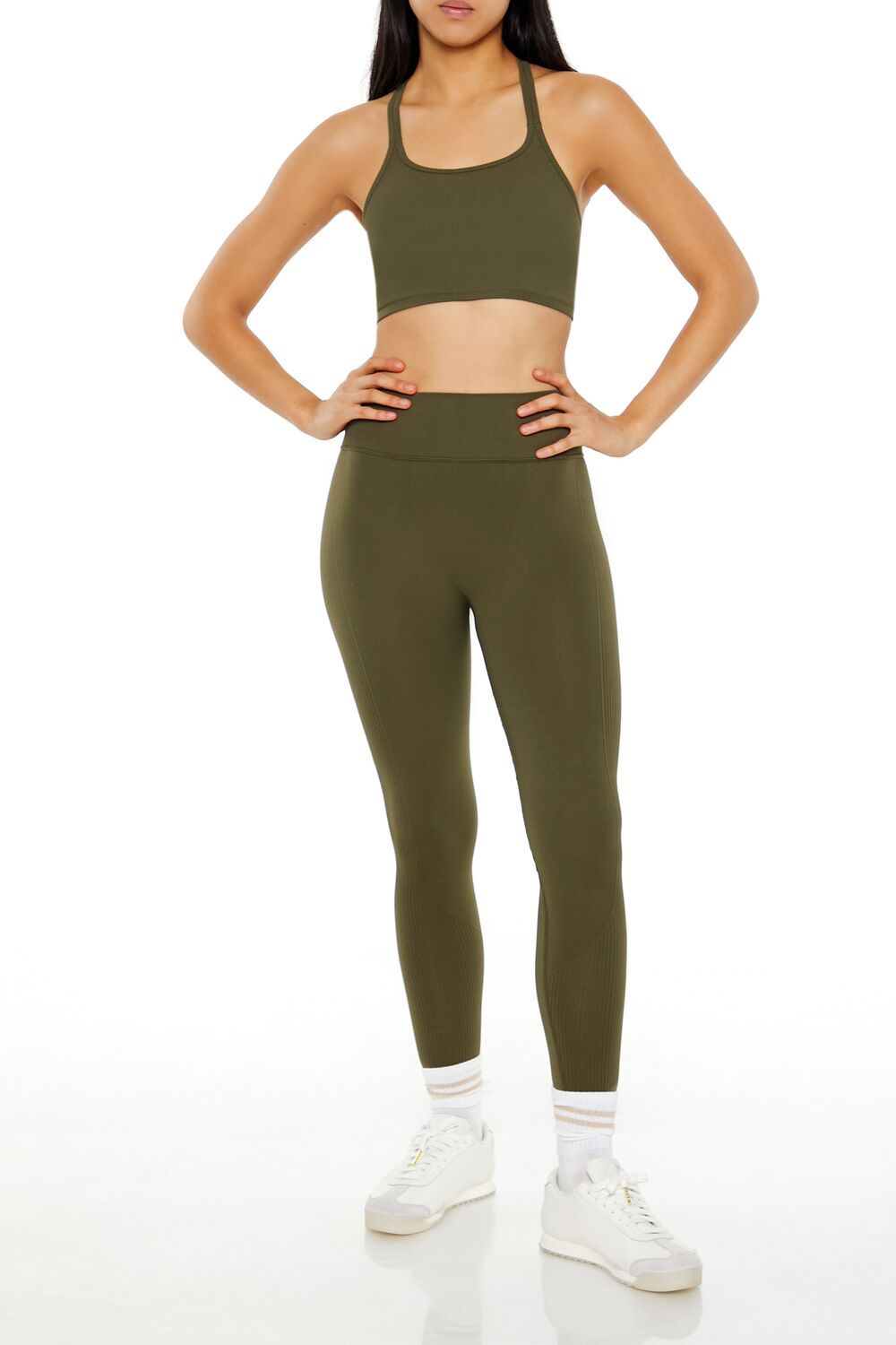 Active Seamless High-Rise Leggings-Feelings Star