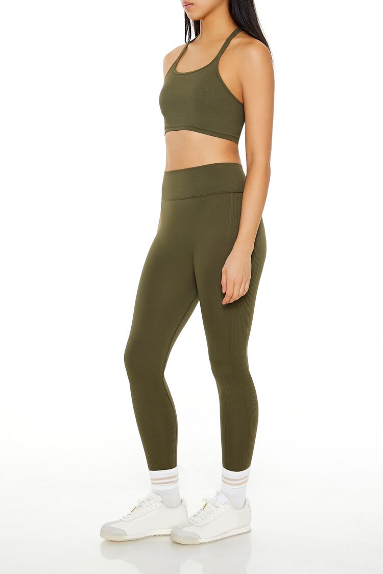 Active Seamless High-Rise Leggings-Feelings Star
