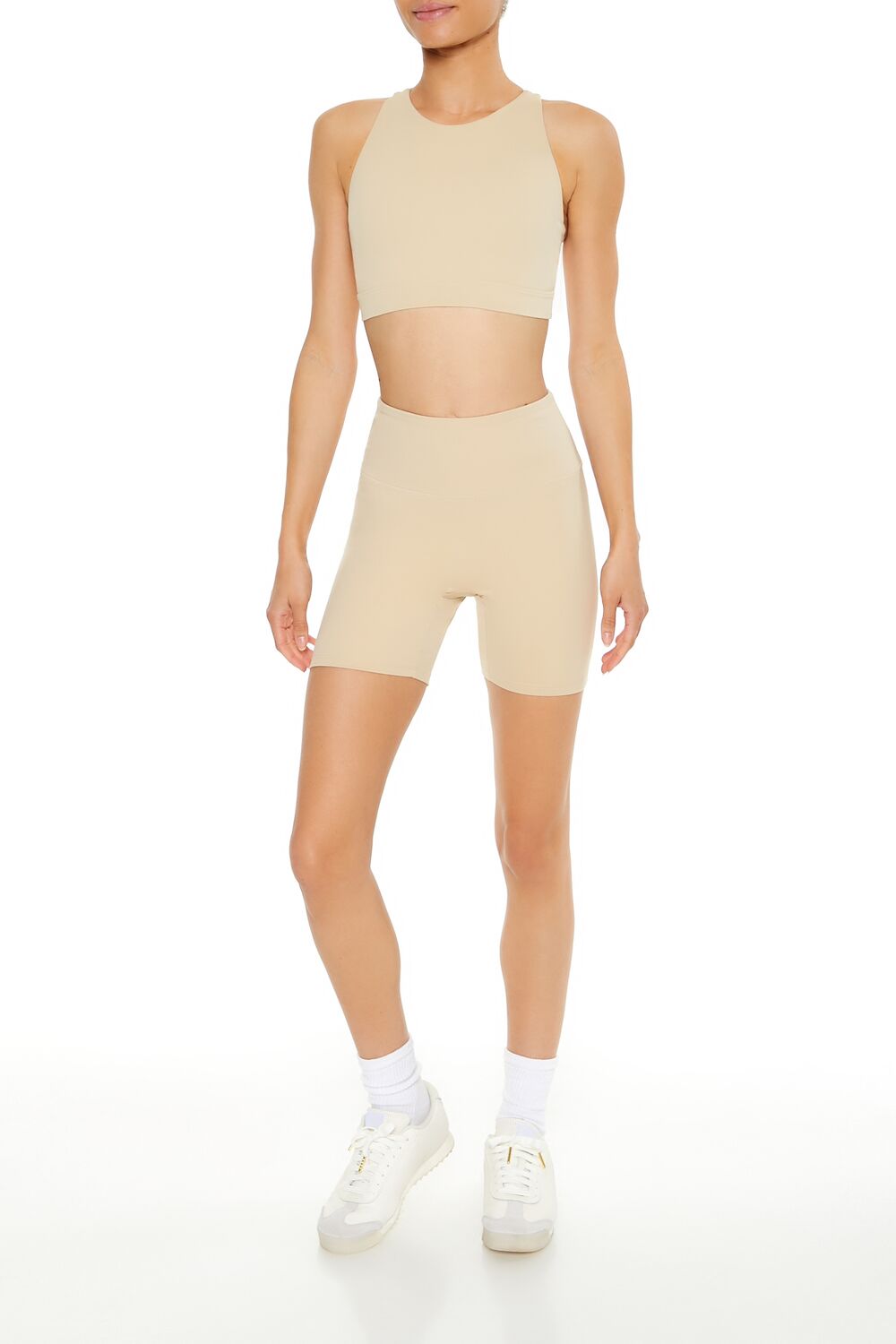 Active Uplift Scrunch Biker Shorts-Feelings Star