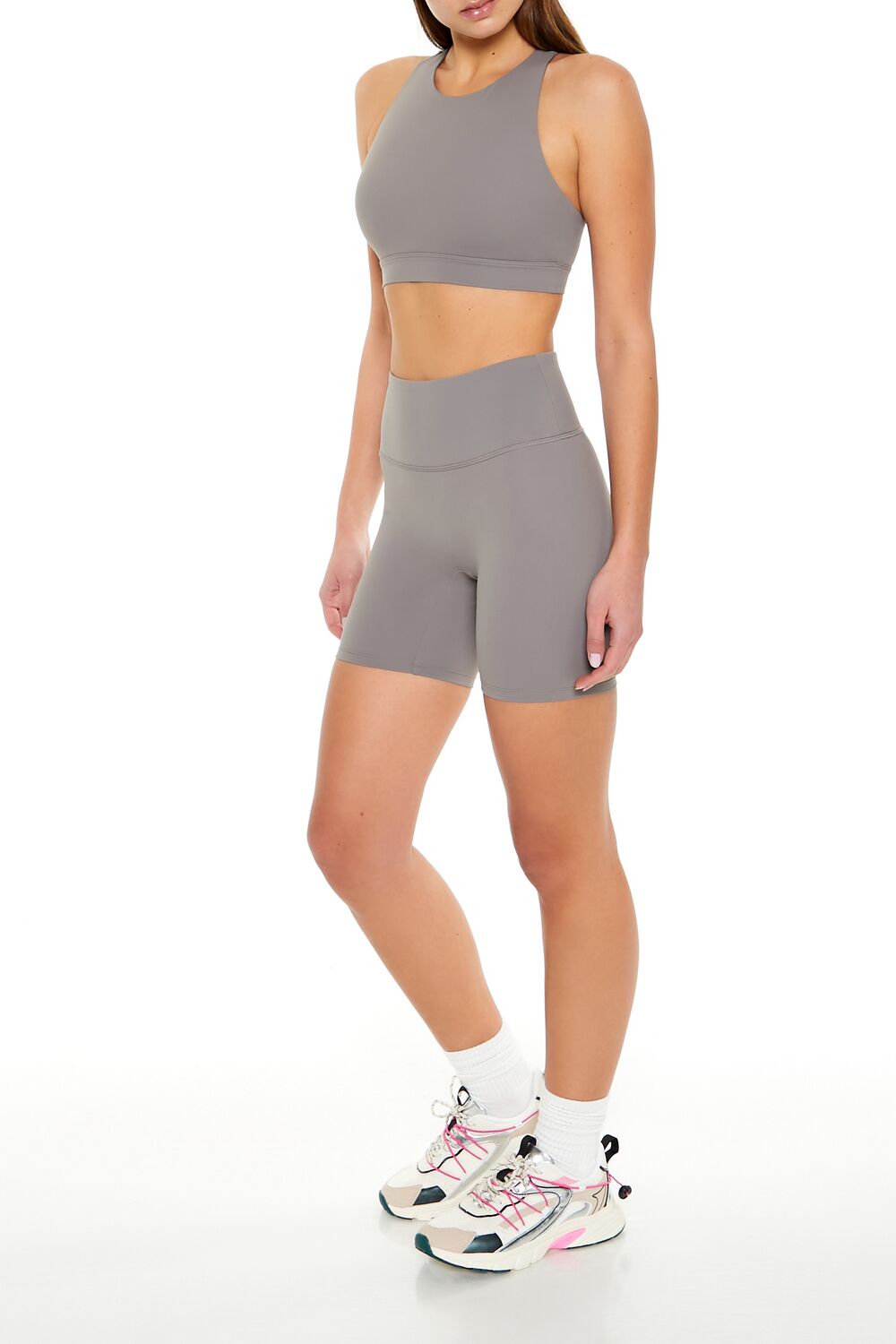Active Uplift Scrunch Biker Shorts-Feelings Star