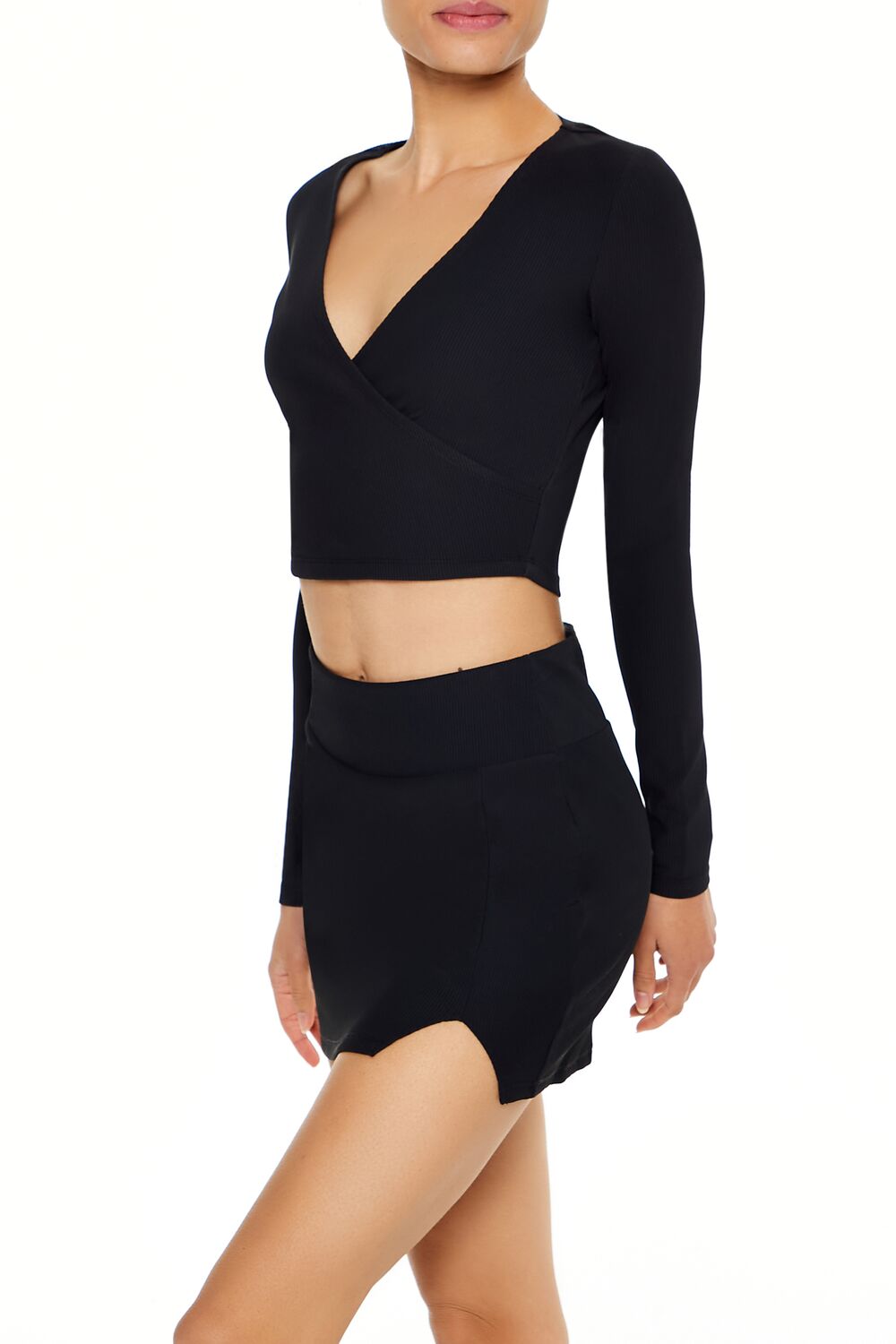 Active Crossover Crop Top-Feelings Star