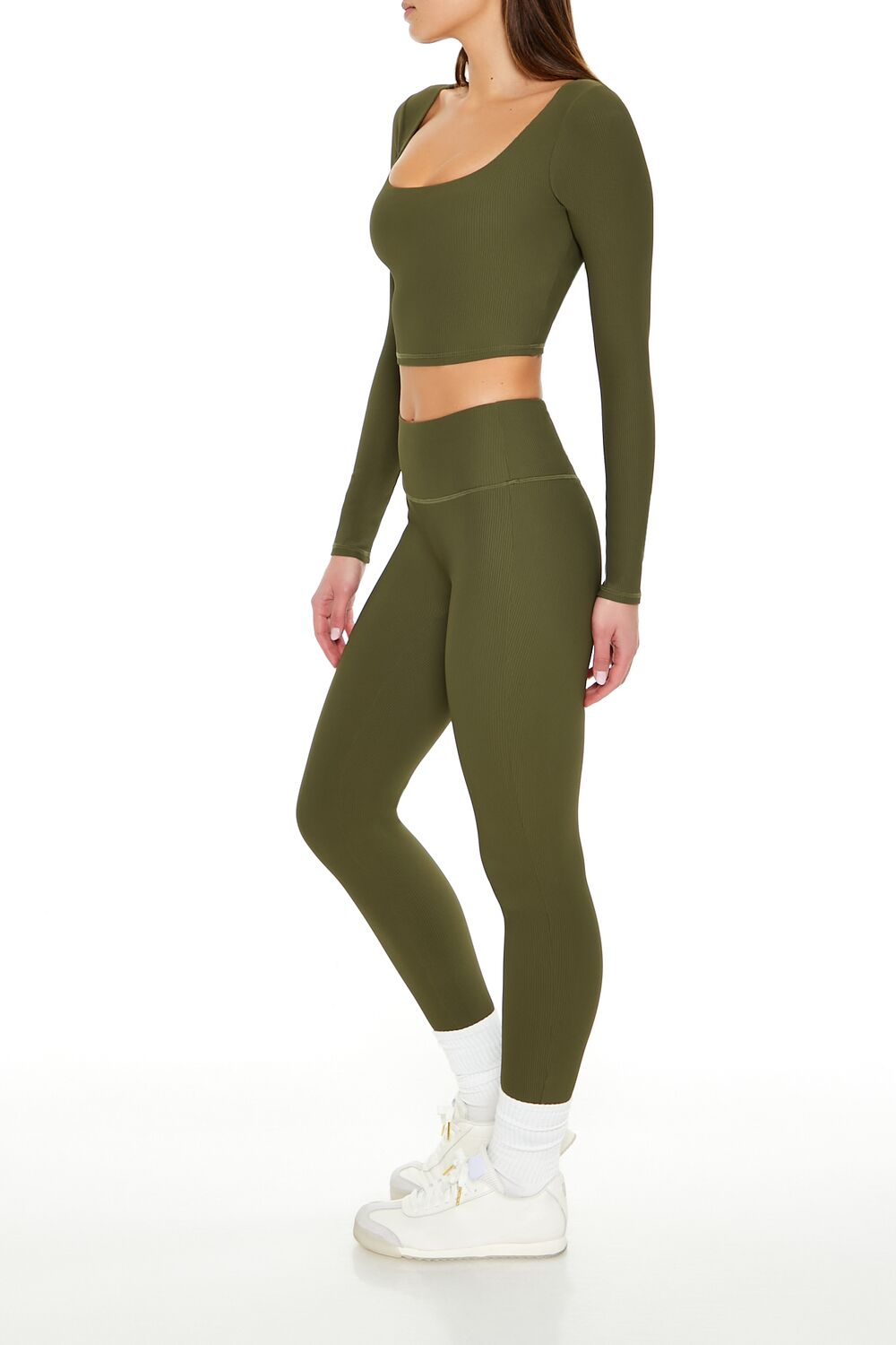 Active Uplift Scrunch Leggings-Feelings Star