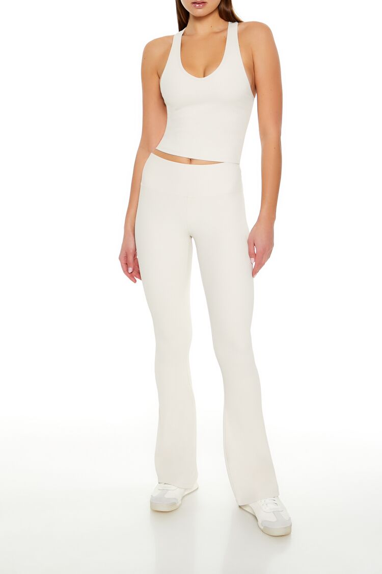 Active Uplift Scrunch Flare Leggings-Feelings Star