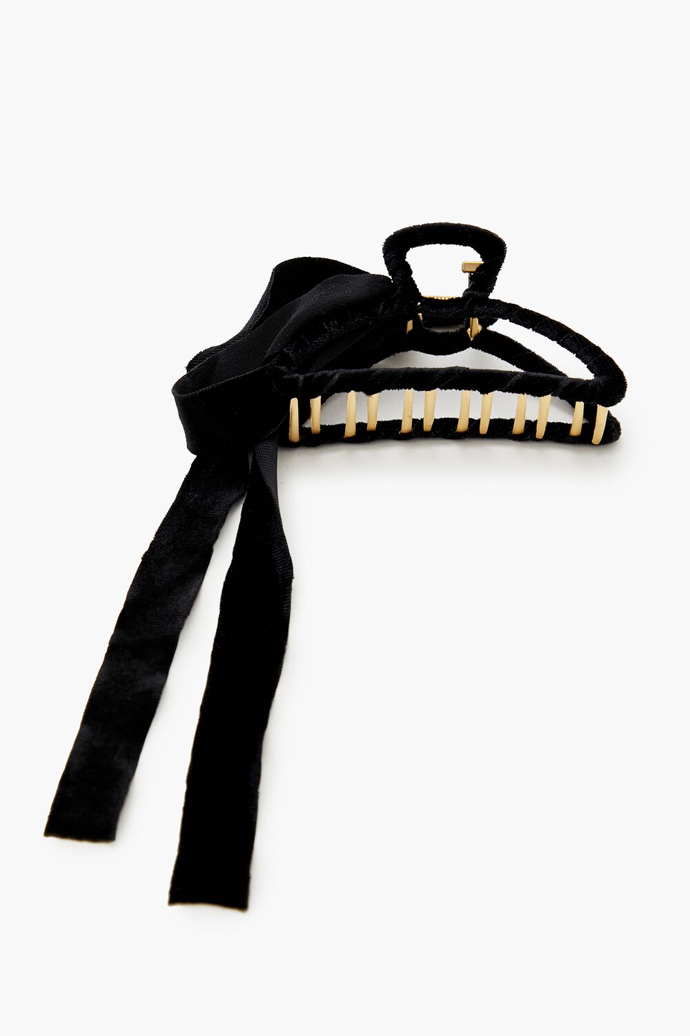 Velvet Bow Claw Hair Clip-Feelings Star