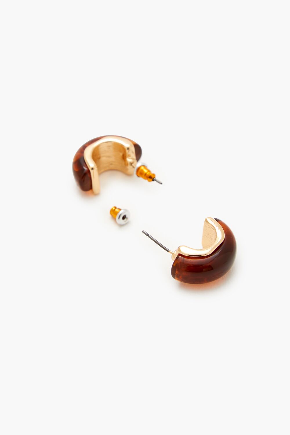 Twisted Marble Hoop Earring Set-Feelings Star