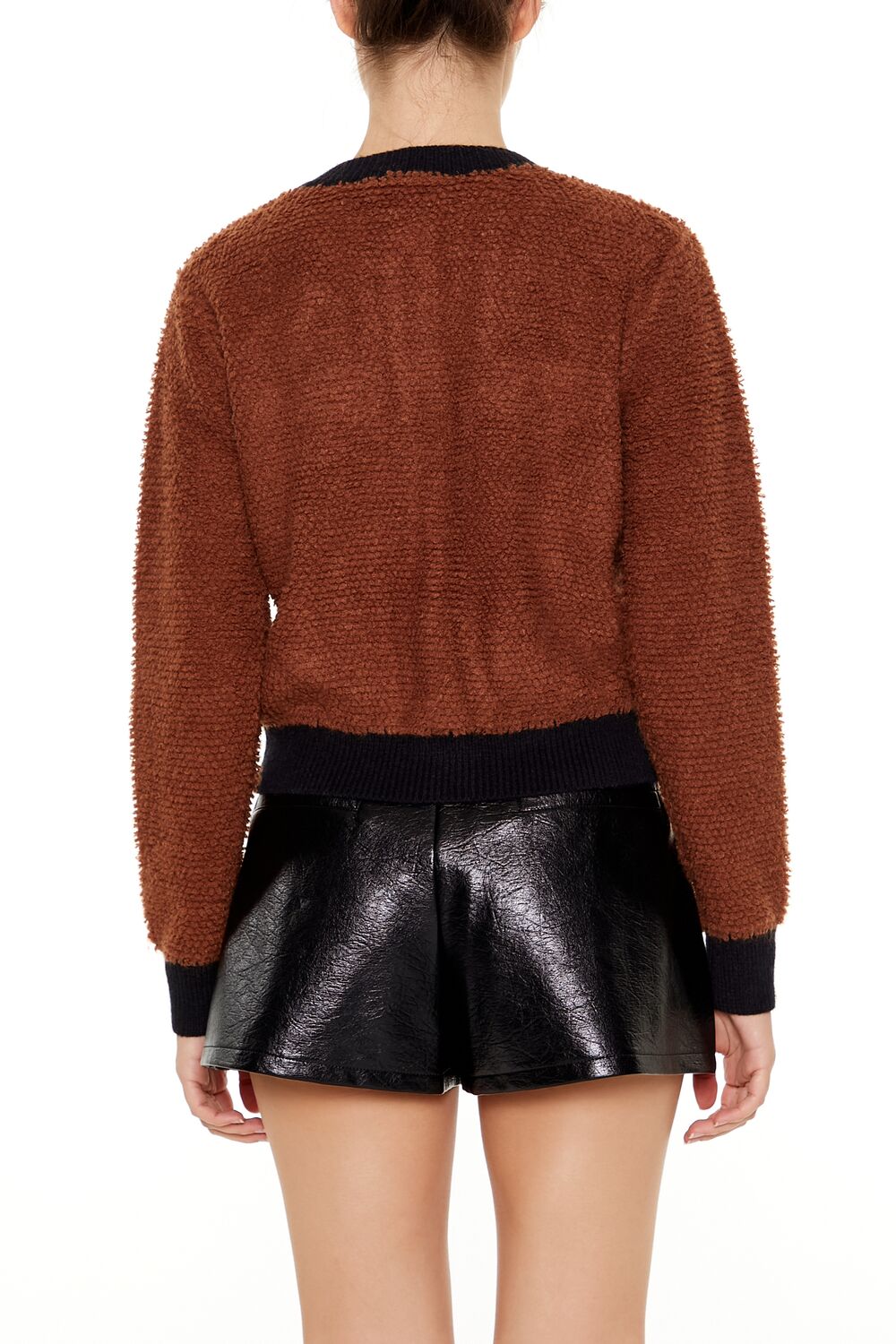 Two-Tone Cardigan Sweater-Feelings Star