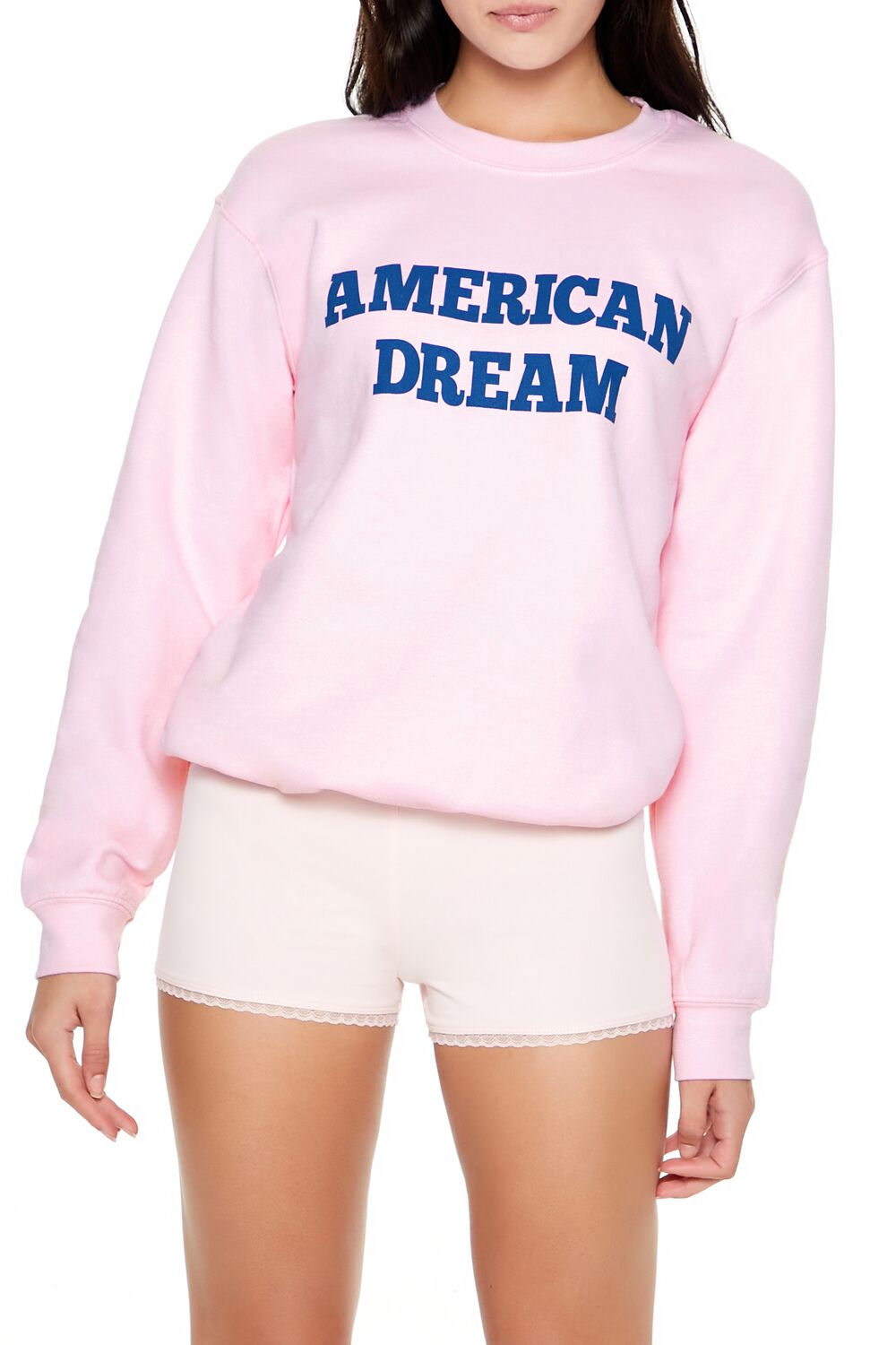 American Dream Graphic Pullover-Feelings Star