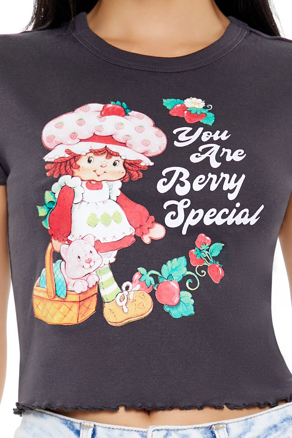 Strawberry Shortcake Baby Tee-Feelings Star