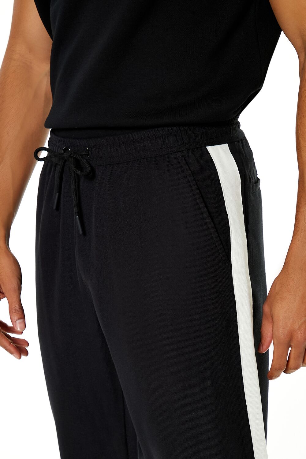 Striped Drawstring Pants-Feelings Star