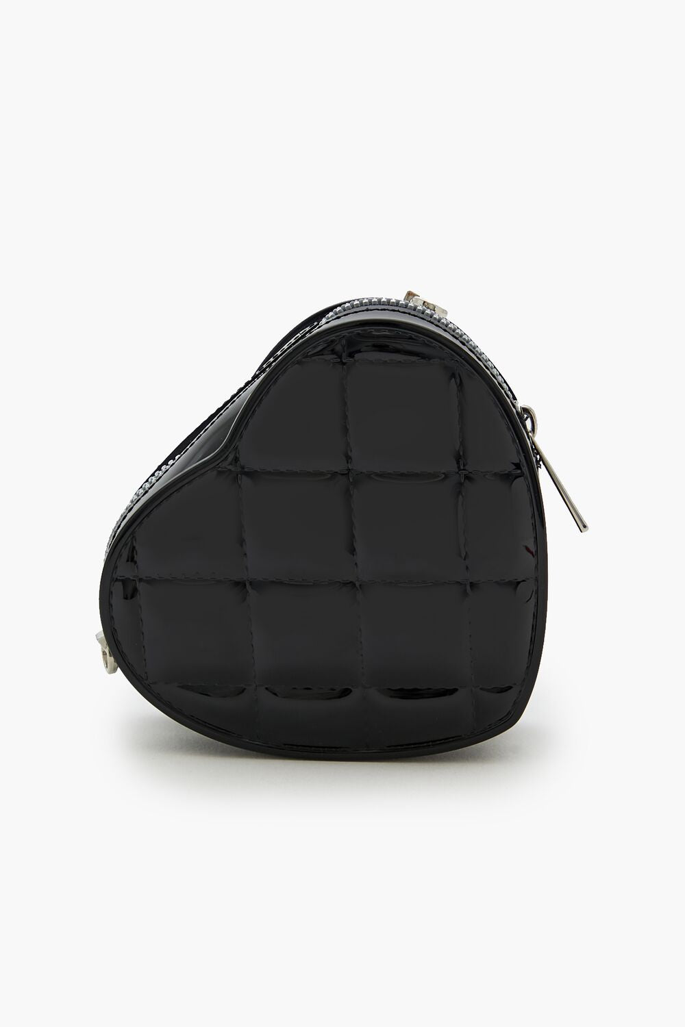 Quilted Heart Crossbody Bag-Feelings Star