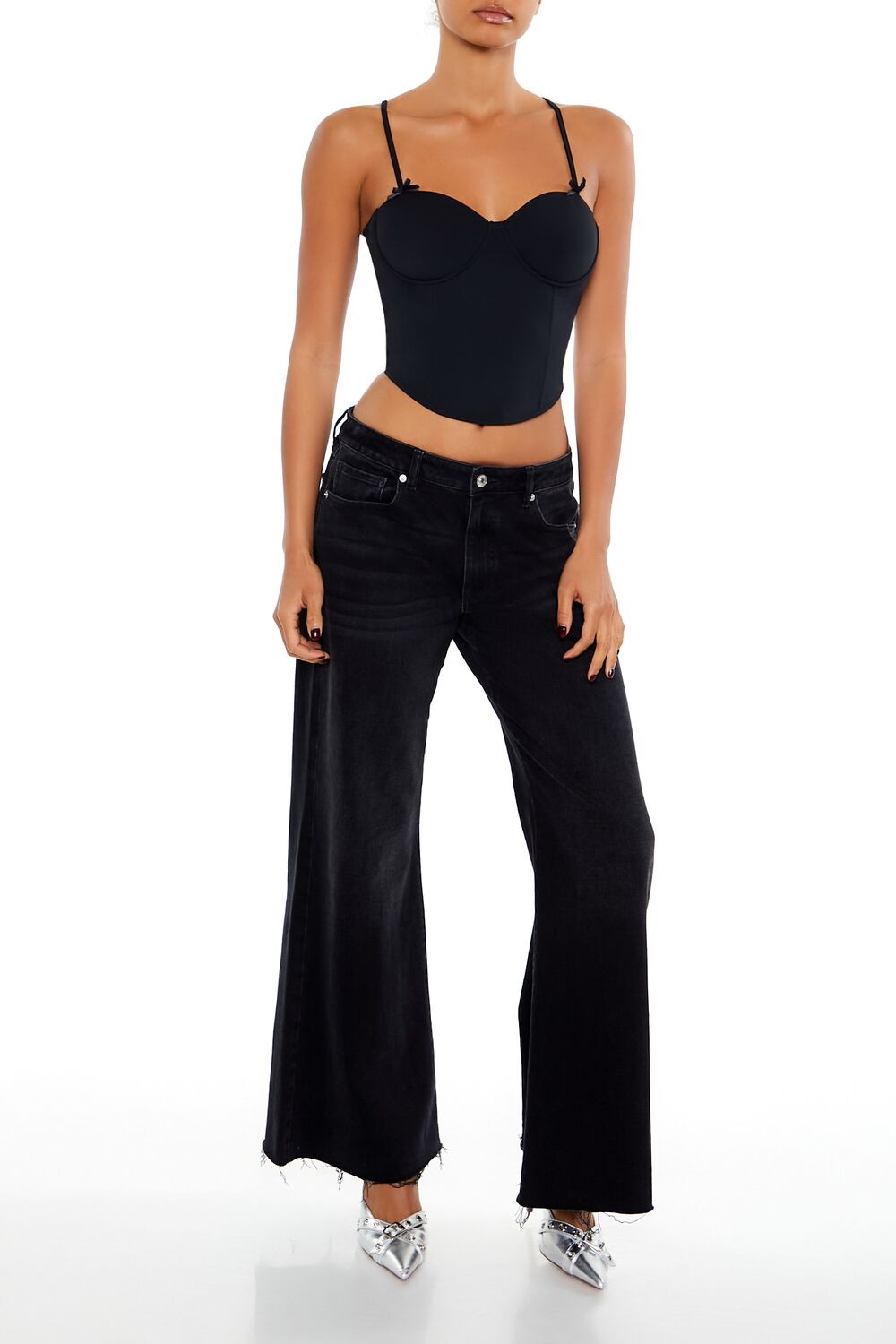 Bustier Cropped Cami-Feelings Star