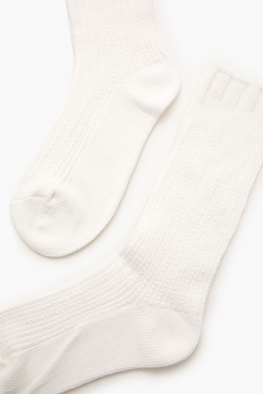 Cable Knit Crew Socks-Feelings Star