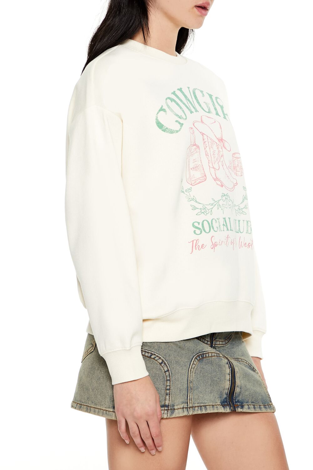 Cowgirl Social Club Pullover-Feelings Star