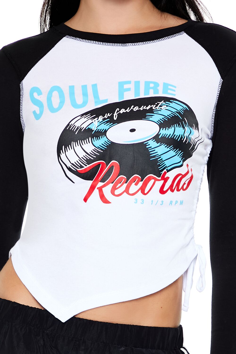 Soul Fire Records Raglan Tee-Feelings Star