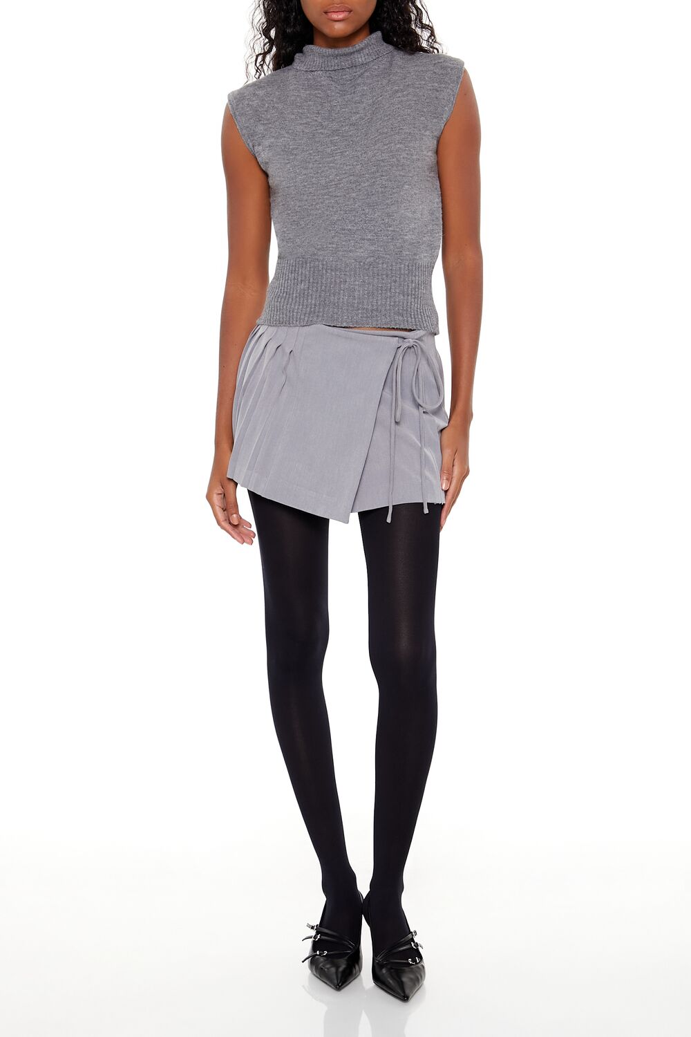 Turtleneck Sweater Vest-Feelings Star