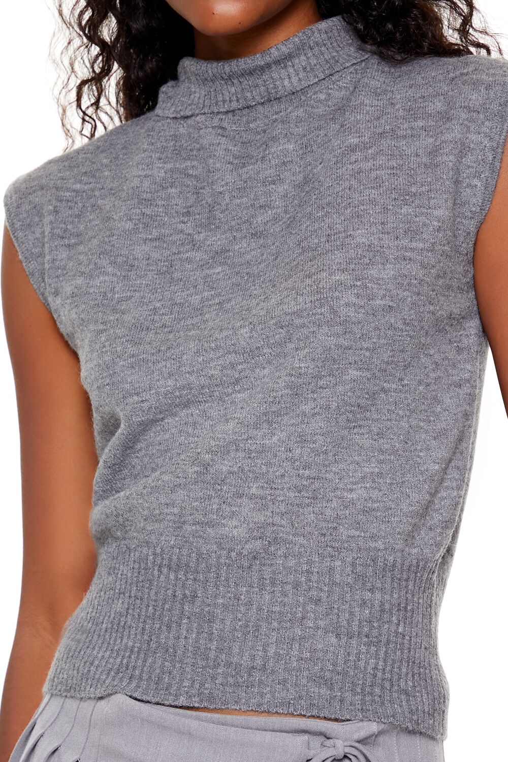 Turtleneck Sweater Vest-Feelings Star