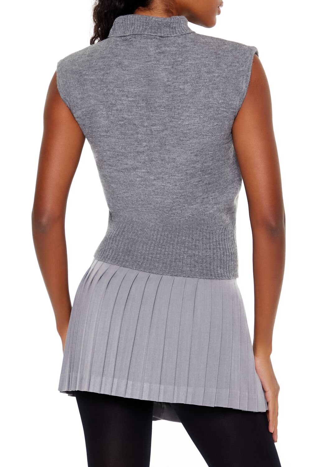 Turtleneck Sweater Vest-Feelings Star