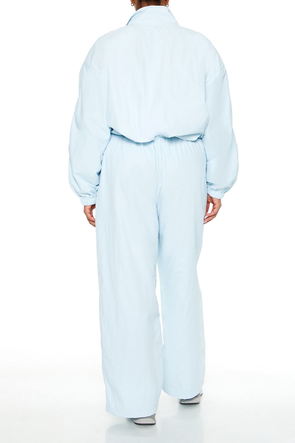 Plus Size Active Windbreaker Pants-Feelings Star