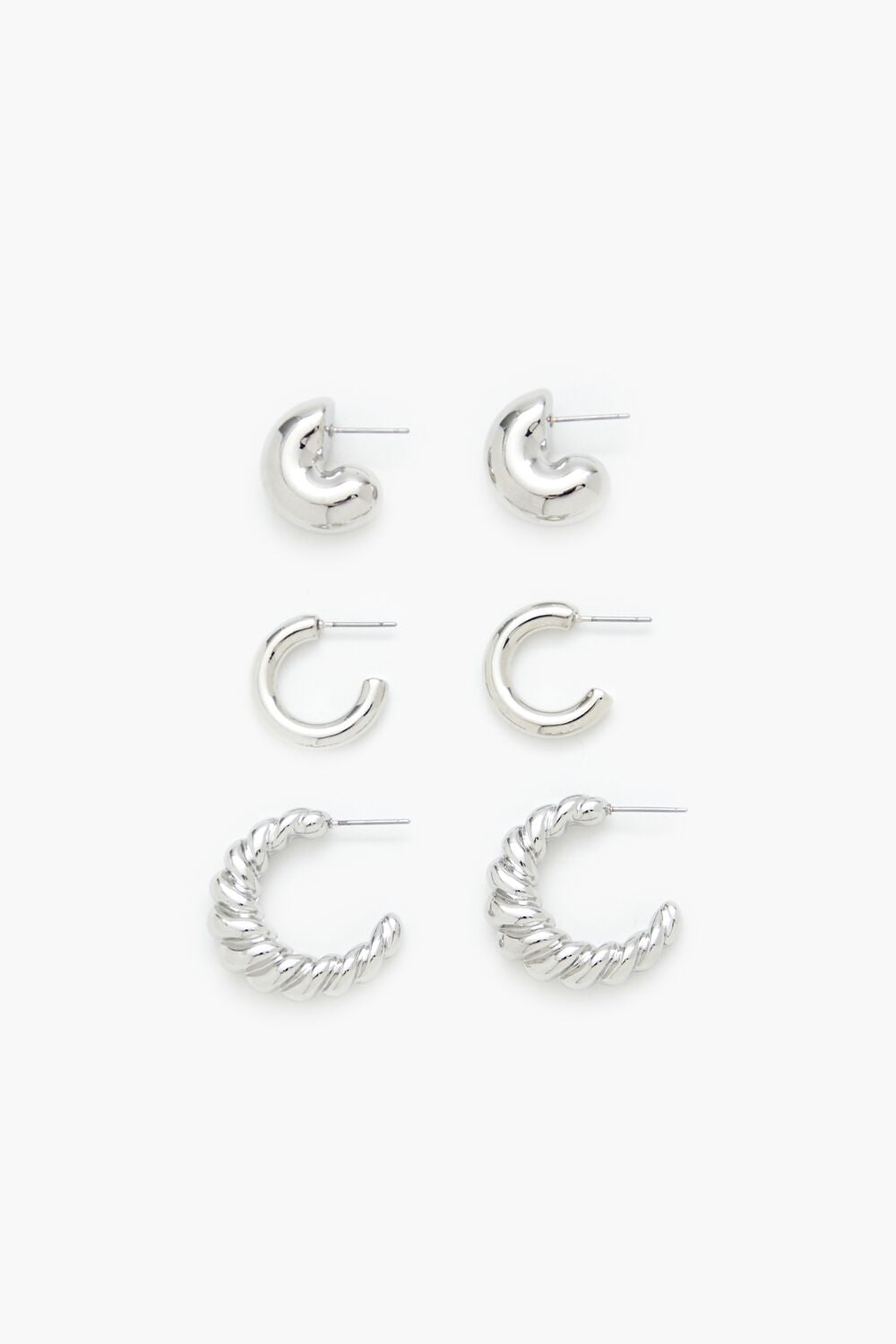 Twisted Hoop Earring Set-Feelings Star