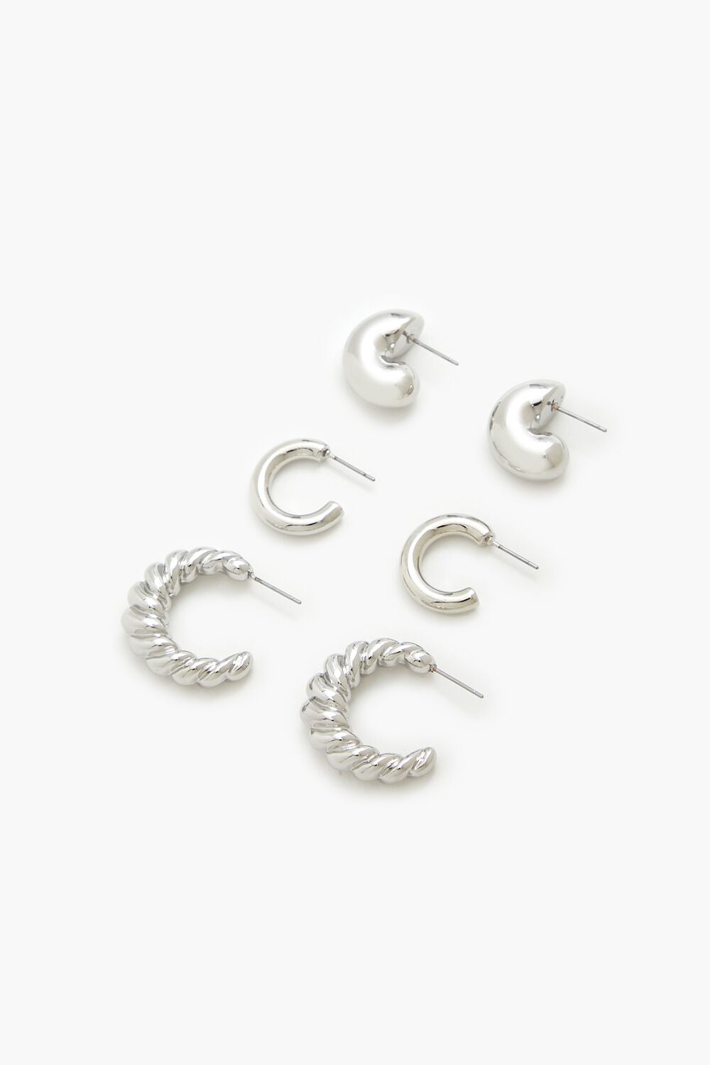 Twisted Hoop Earring Set-Feelings Star