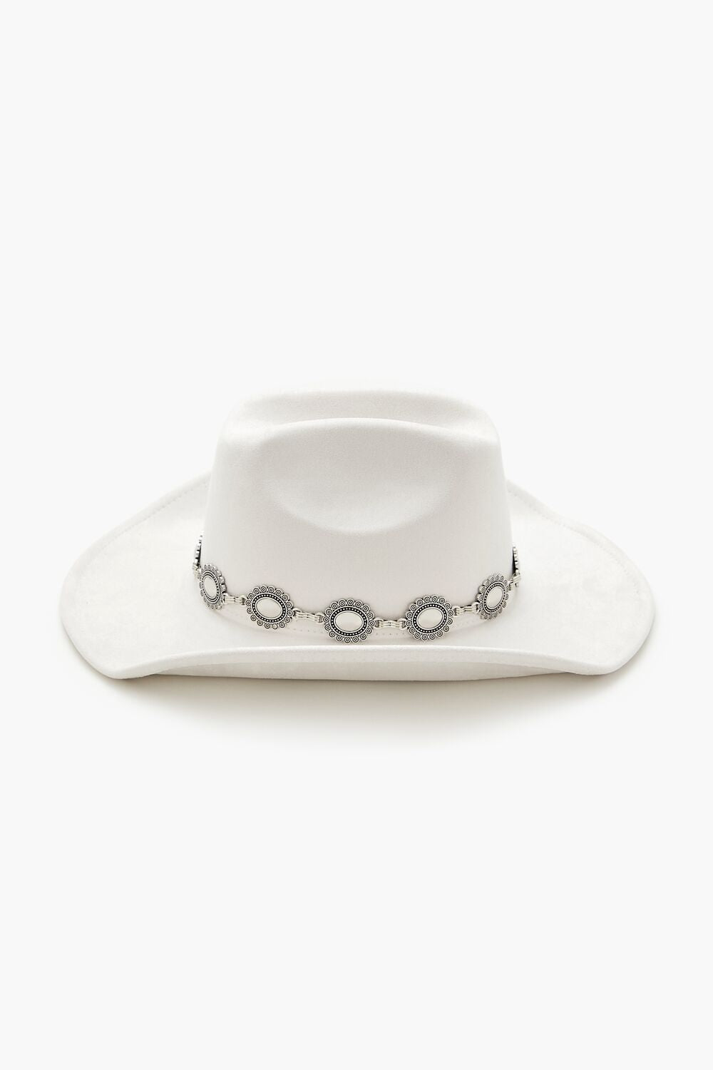 Chain-Trim Cowboy Hat-Feelings Star