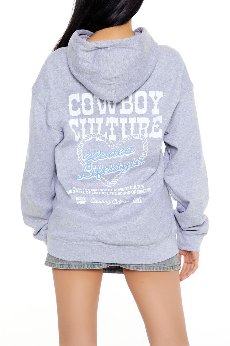 Cowboy Culture Graphic Hoodie-Feelings Star