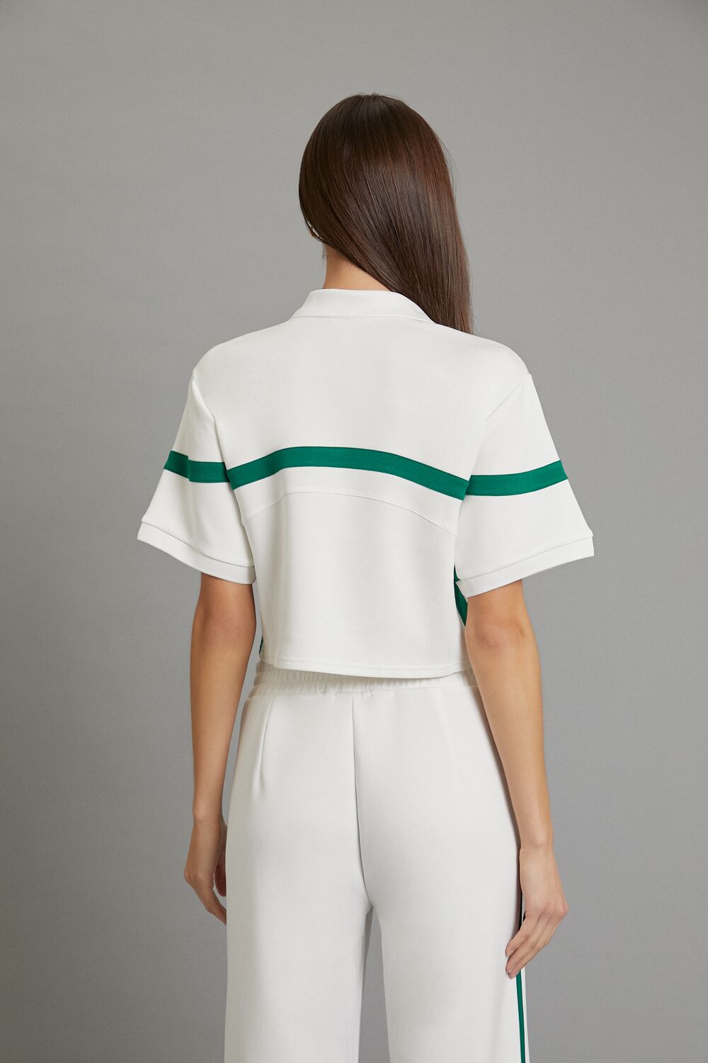 Active Striped LA Polo Shirt-Feelings Star