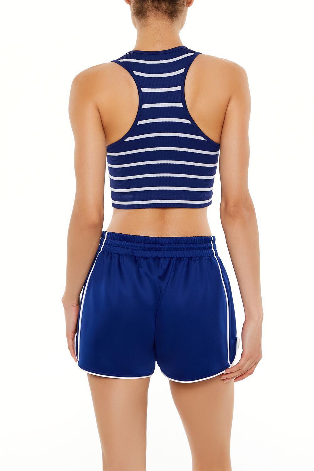 Active Seamless Striped Tank Top-Feelings Star
