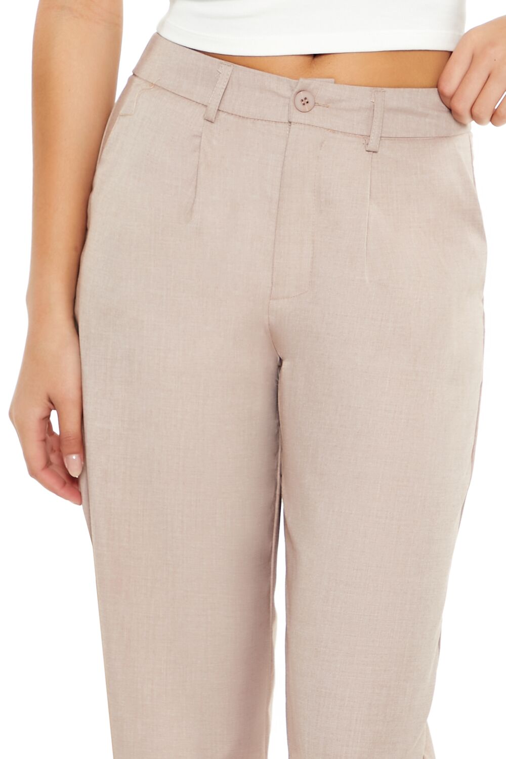 Trouser Mid-Rise Pants-Feelings Star