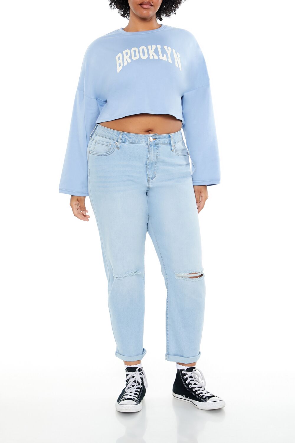 Plus Size Brooklyn Pullover-Feelings Star