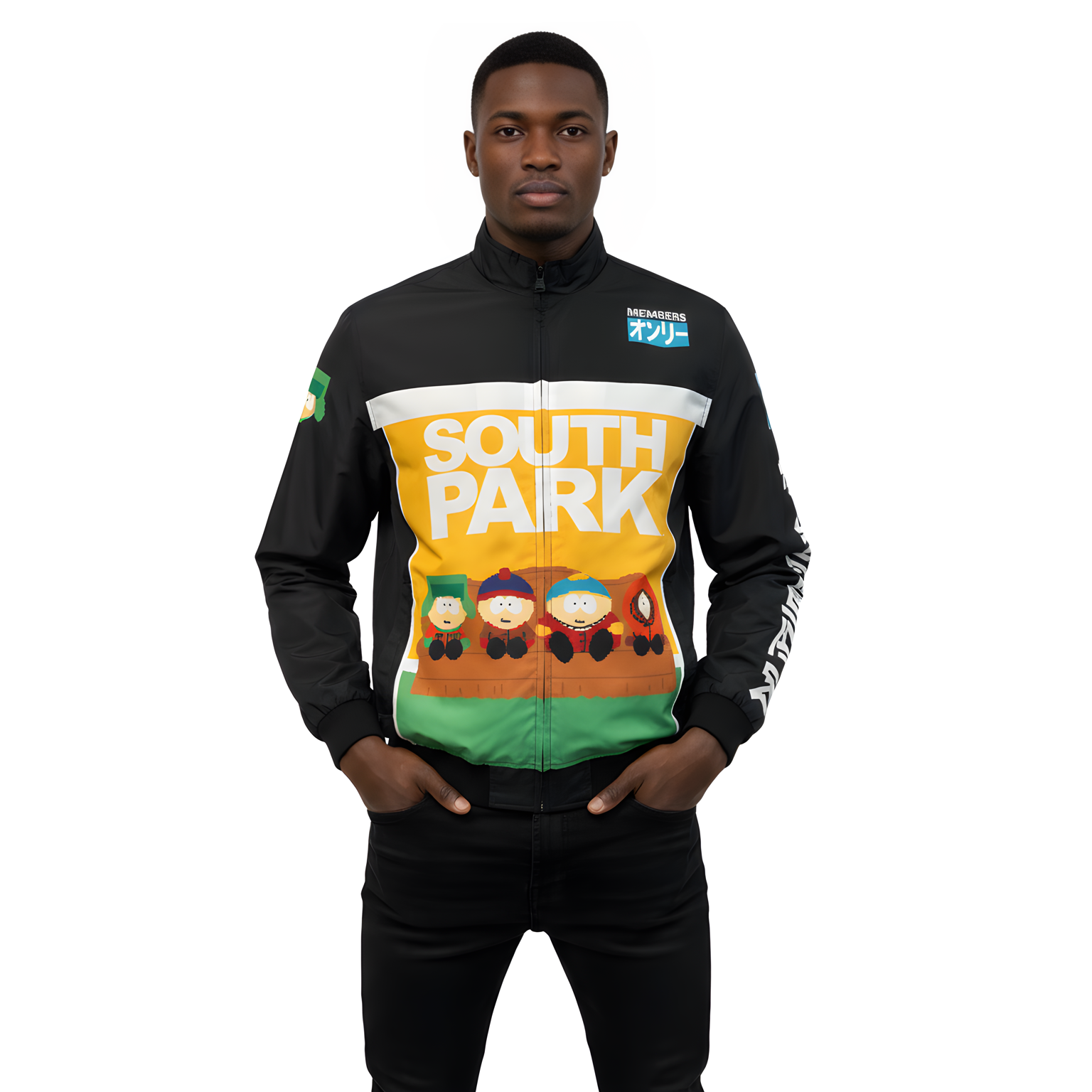 South Park Tombstone Racing Jacket-Feelings Star