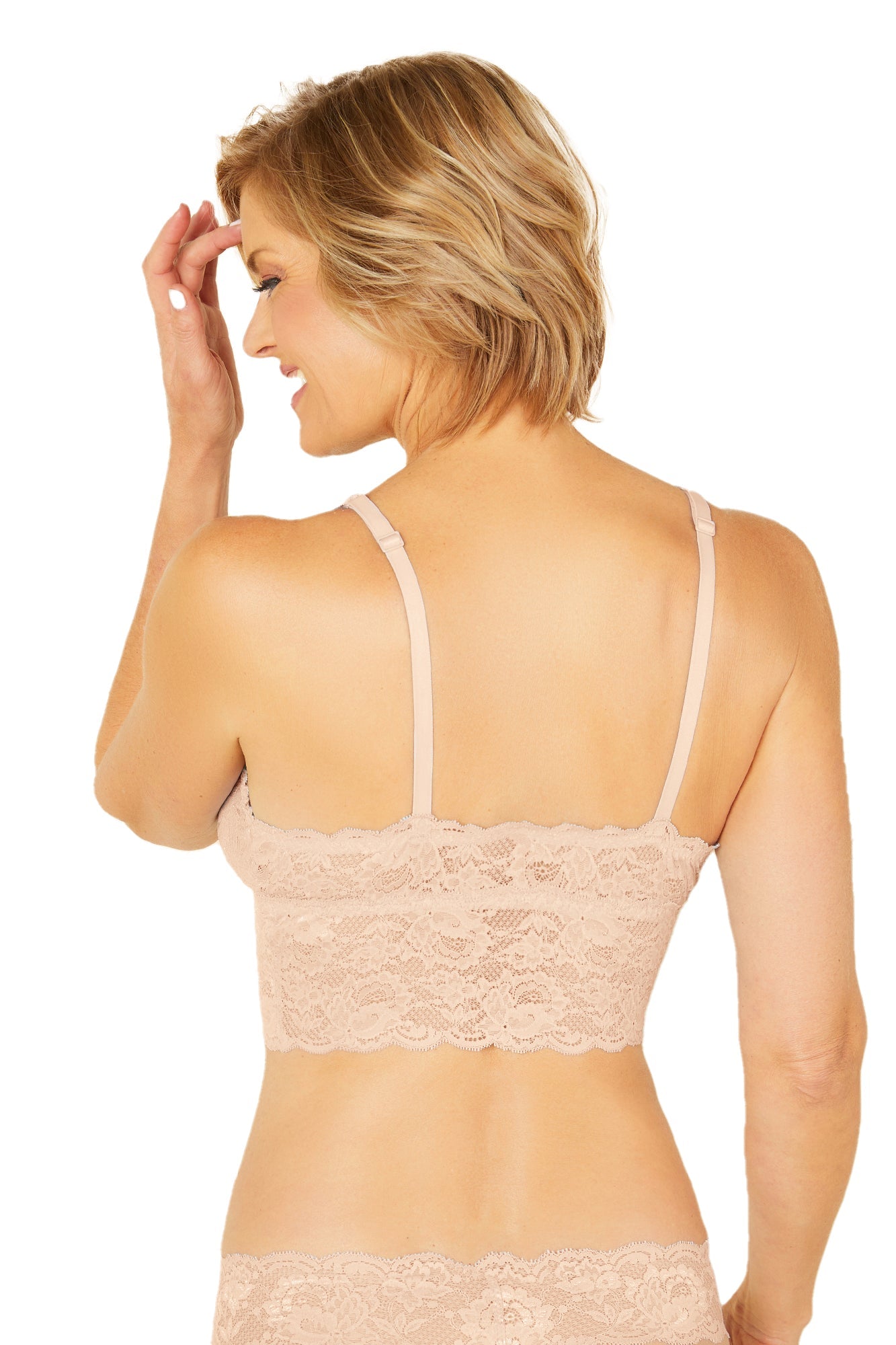 Never Say Never Plungie Bralette-Feelings Star