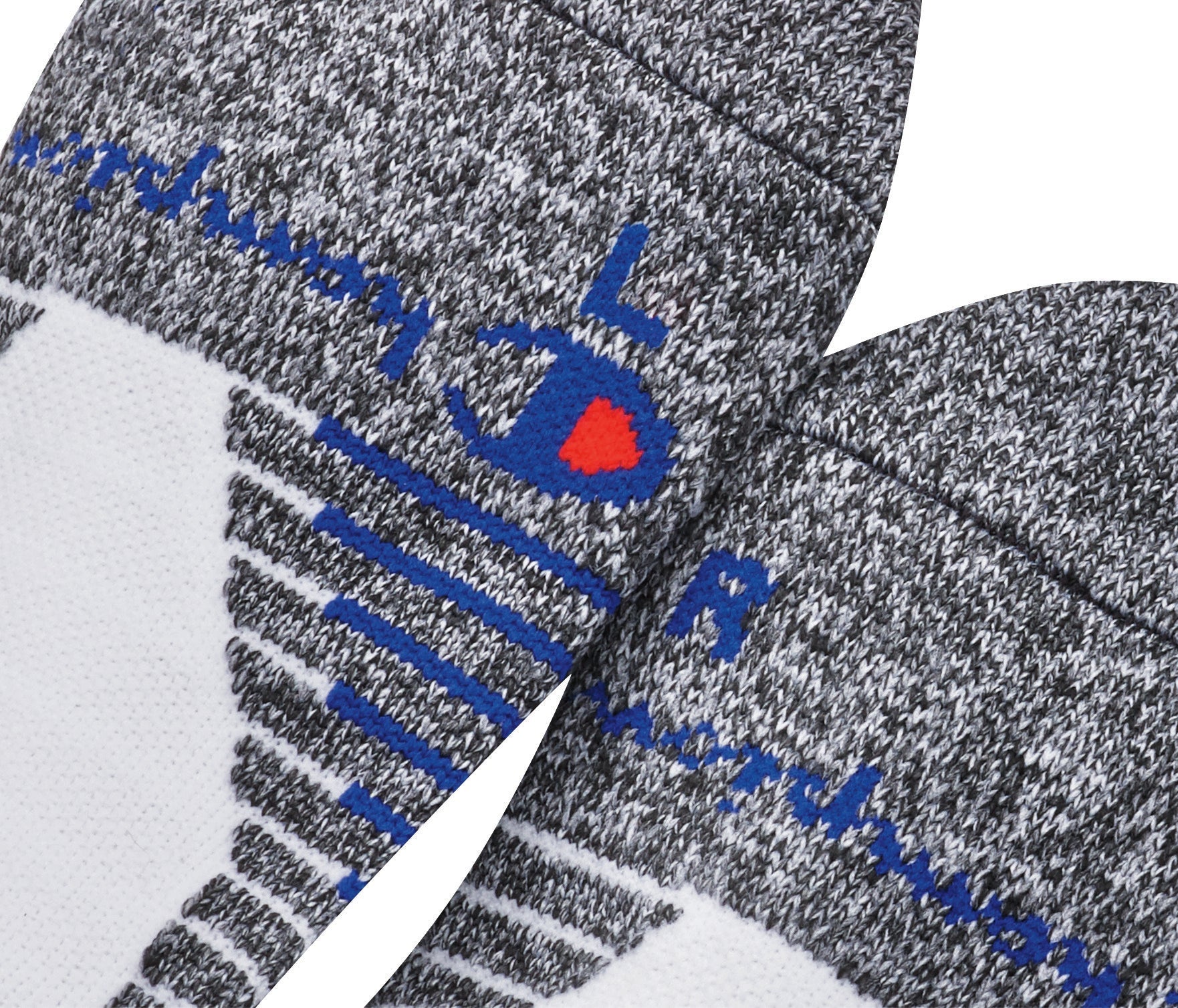 Champion Men's Sport 3 Pack No Show Socks-Feelings Star