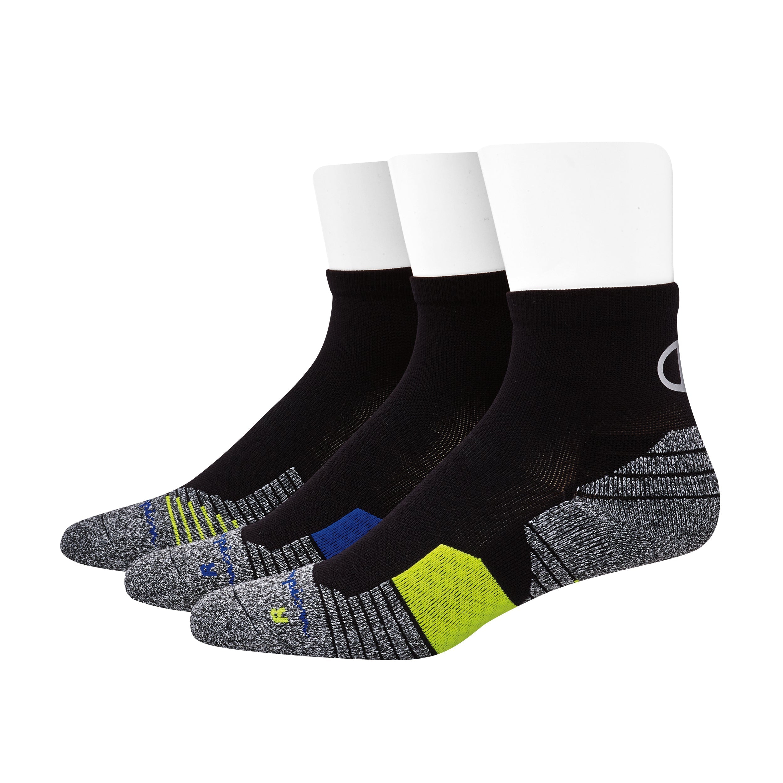 Champion Ankle 3 Pack Socks-Feelings Star