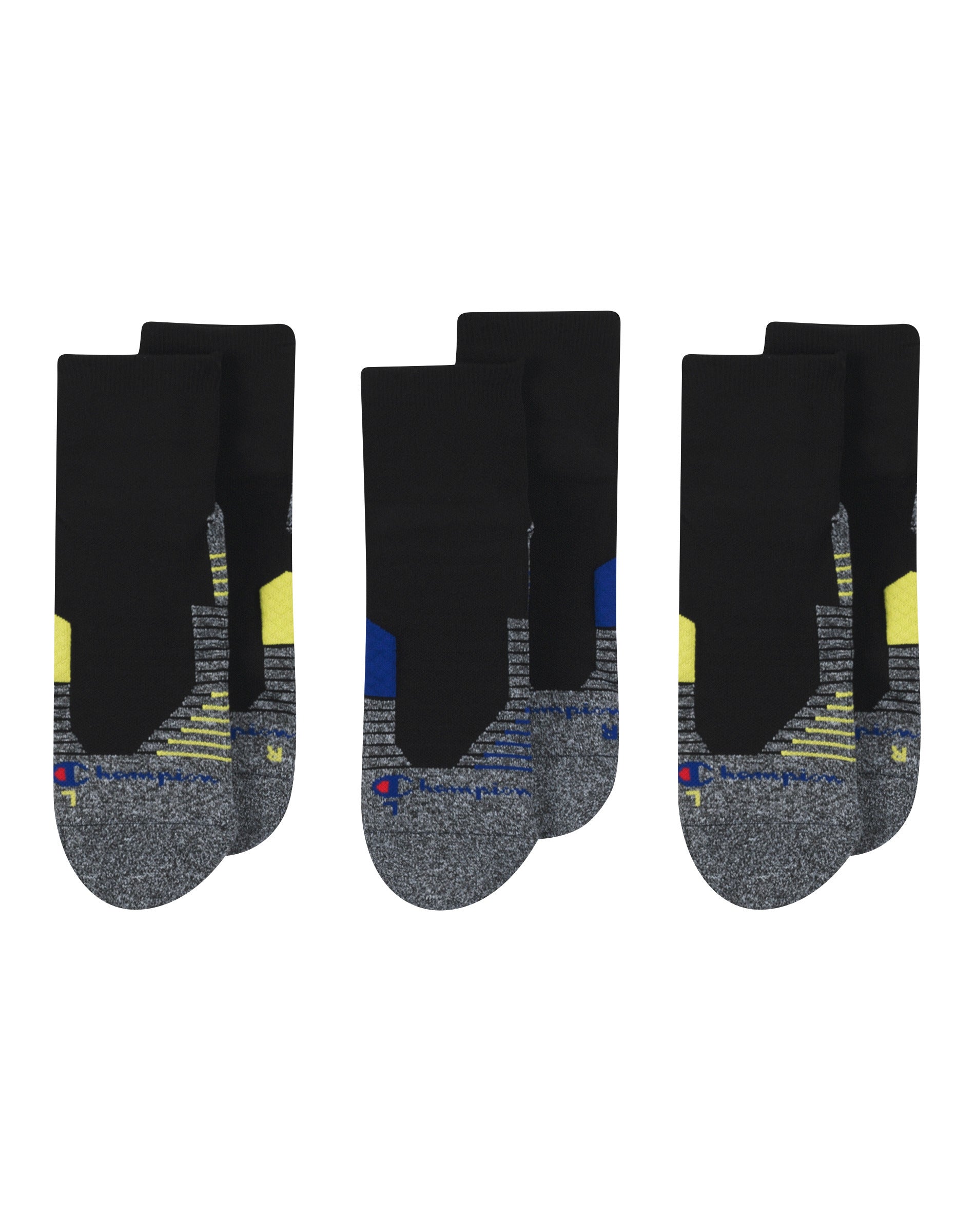 Champion Ankle 3 Pack Socks-Feelings Star