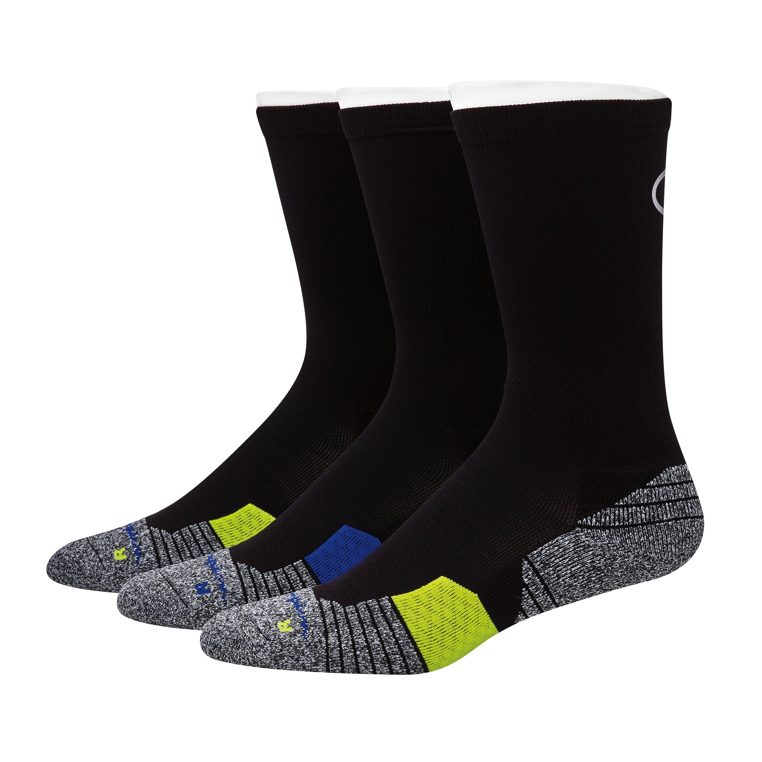 Champion Men's Crew 3 Pack Socks-Feelings Star