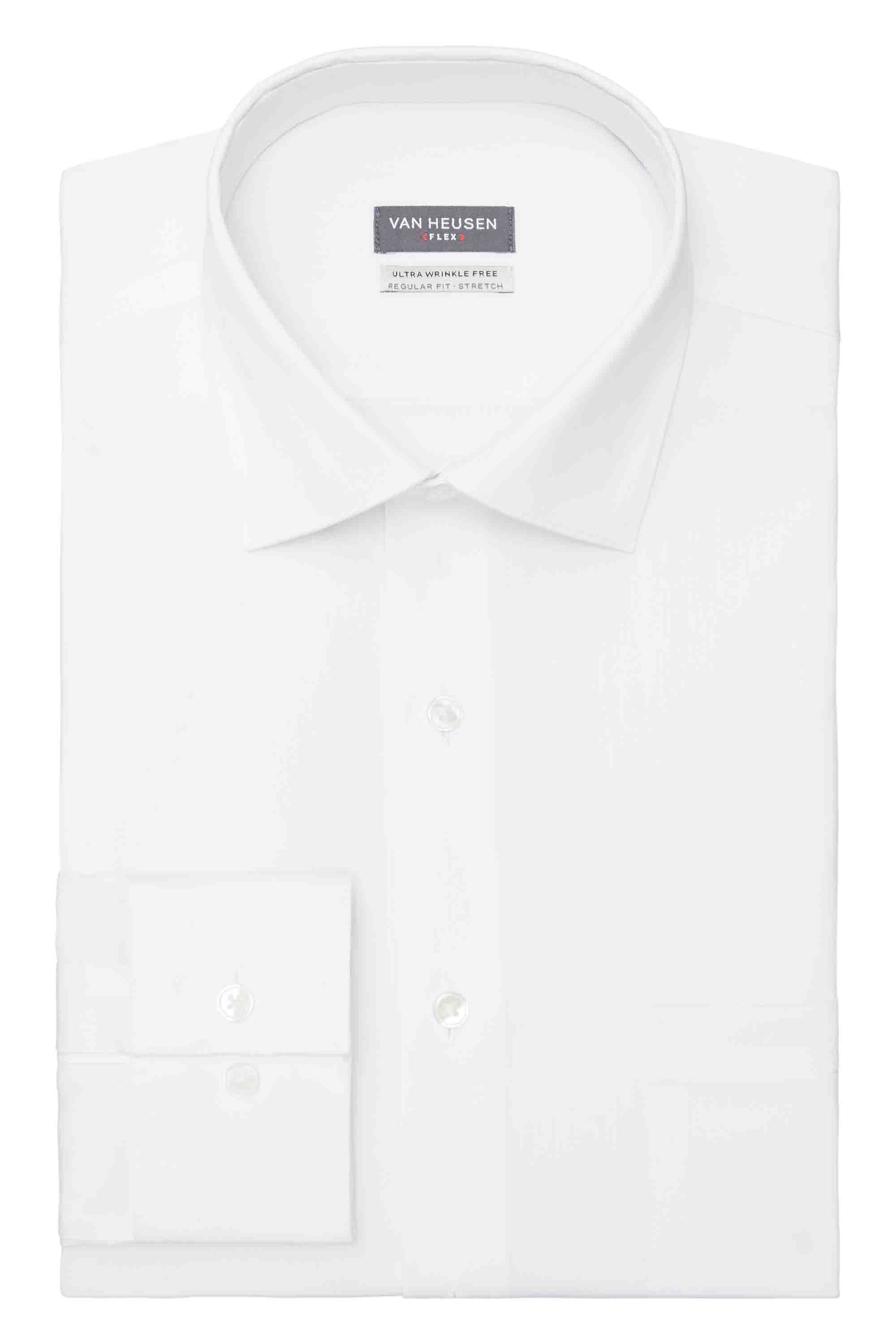 Van Heusen Regular Fit Ultra Wrinkle Free Stretch FLEX Solid-Feelings Star