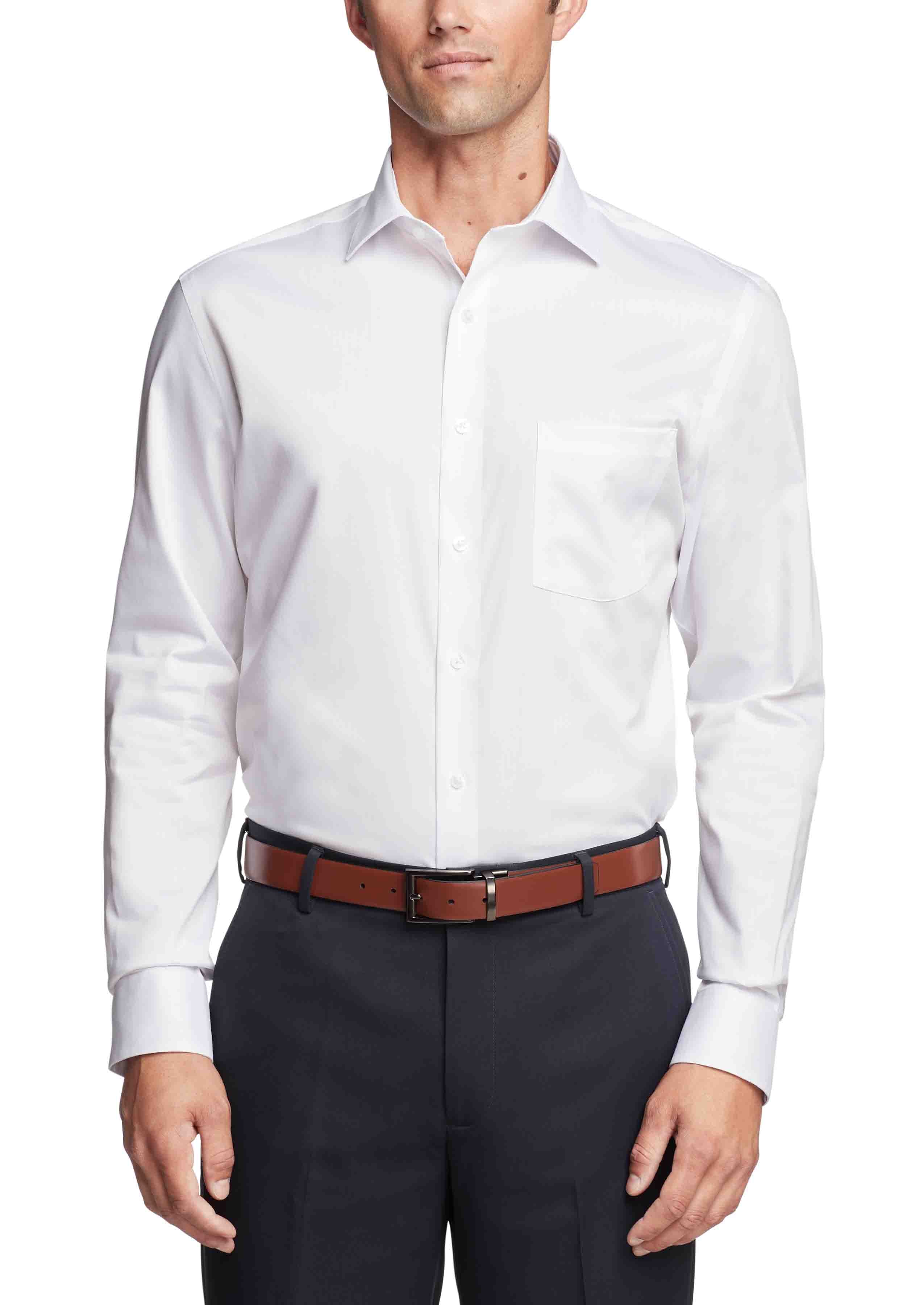 Van Heusen Regular Fit Ultra Wrinkle Free Stretch FLEX Solid-Feelings Star