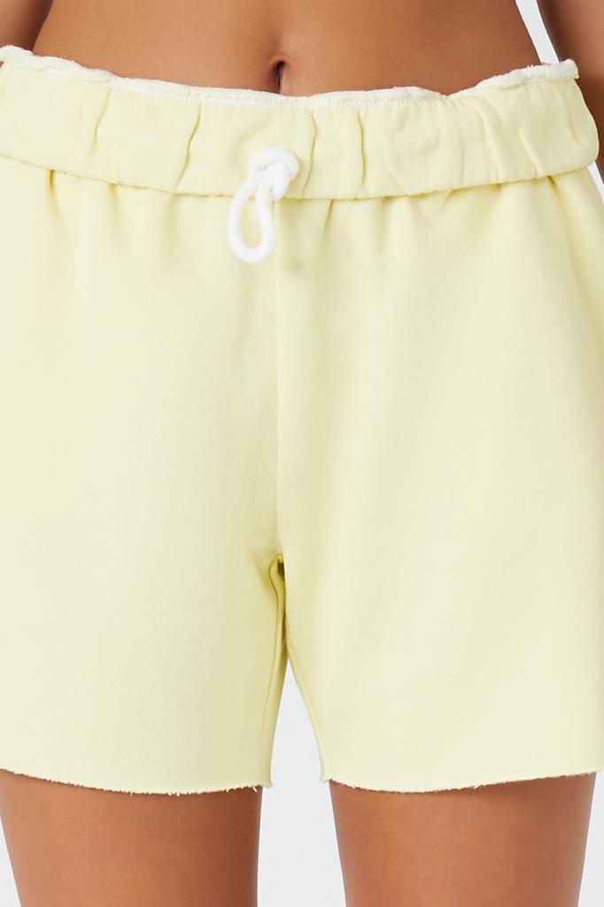 Active Fleece Mineral Wash Sweatshorts-Feelings Star