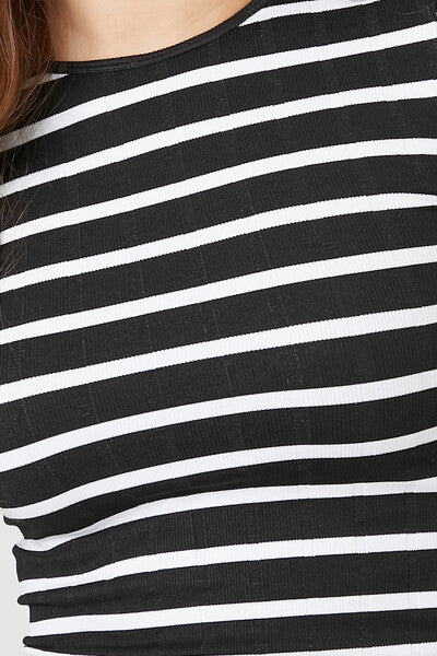 Striped Seamless Top-Feelings Star