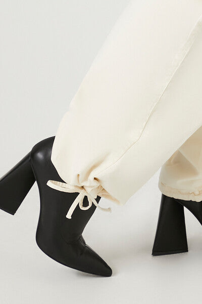 Plus Size Drawstring-Hem Cargo Pants-Feelings Star