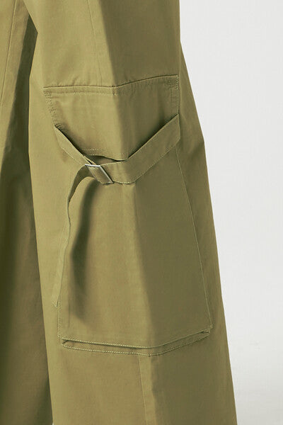 Twill High-Rise Utility Pants-Feelings Star