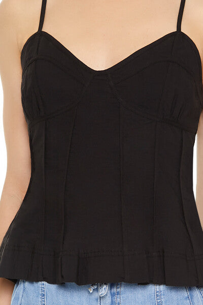 Bustier Flounce Cami-Feelings Star