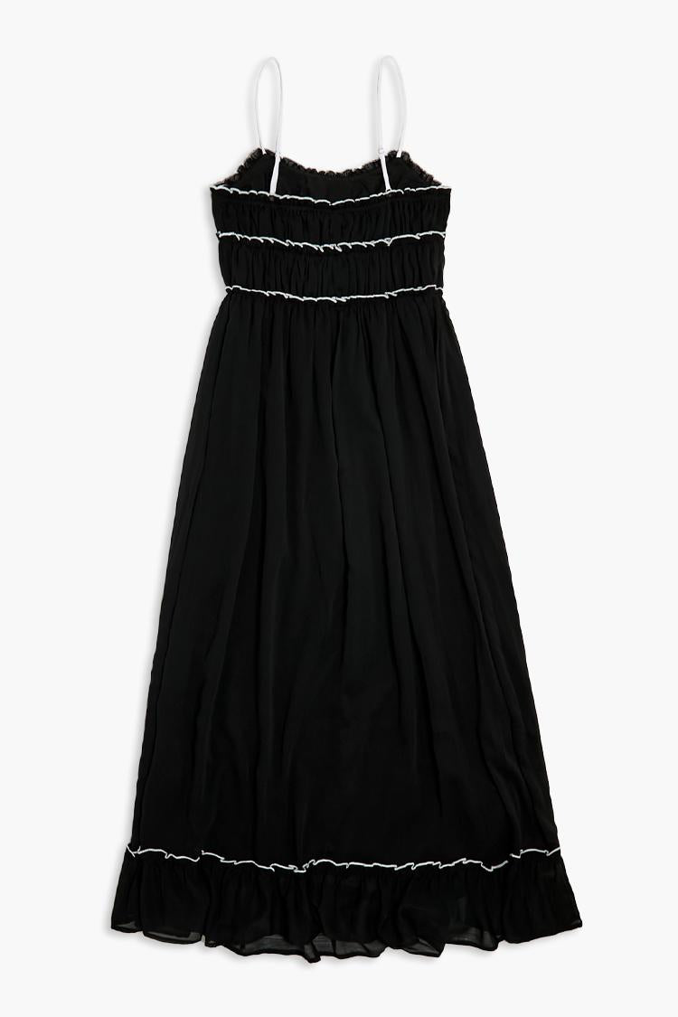 Two-Tone Maxi Dress-Feelings Star