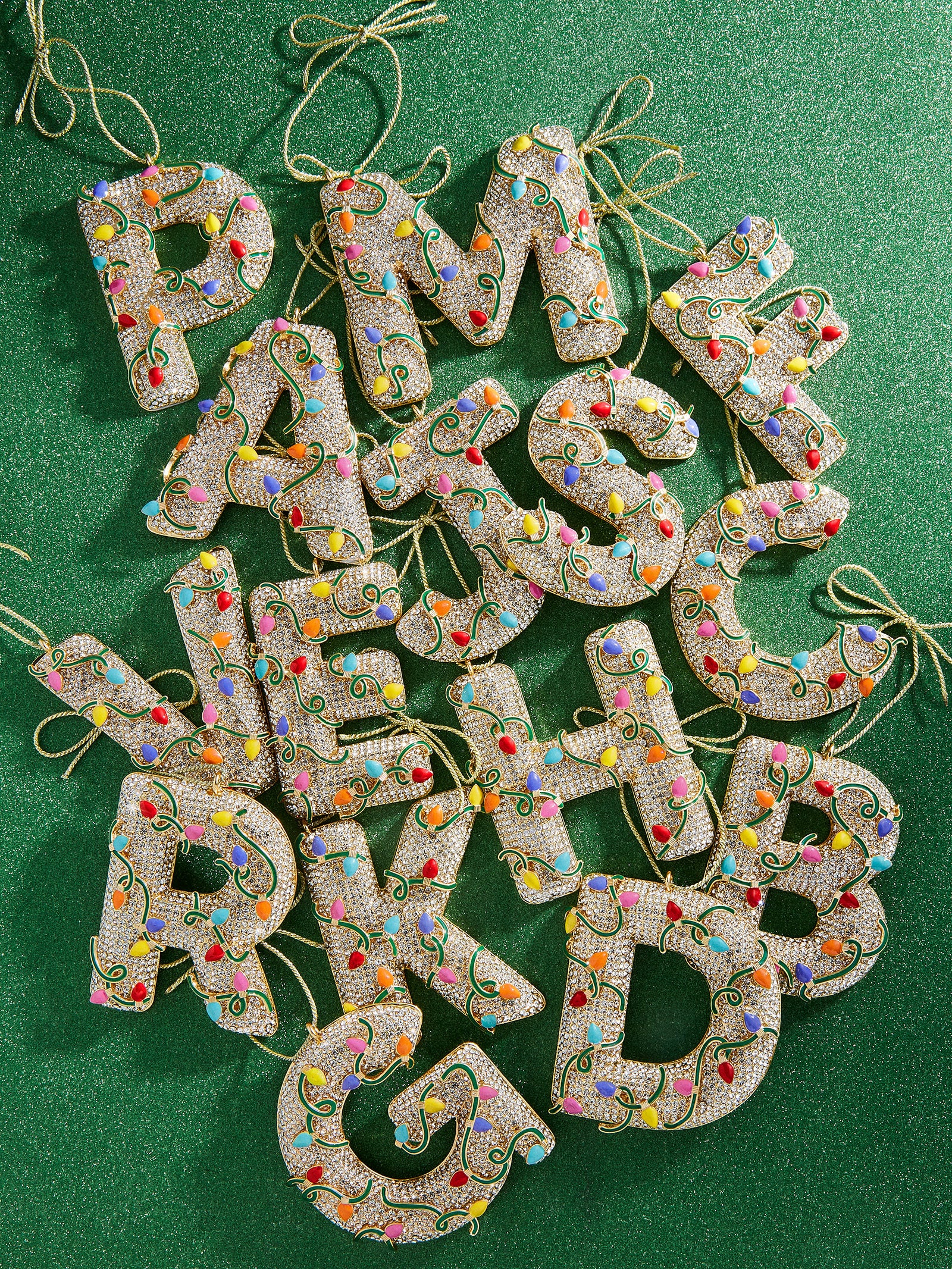 Let It Glow Initial Ornament - Let it Glow Initial-Blues Comming