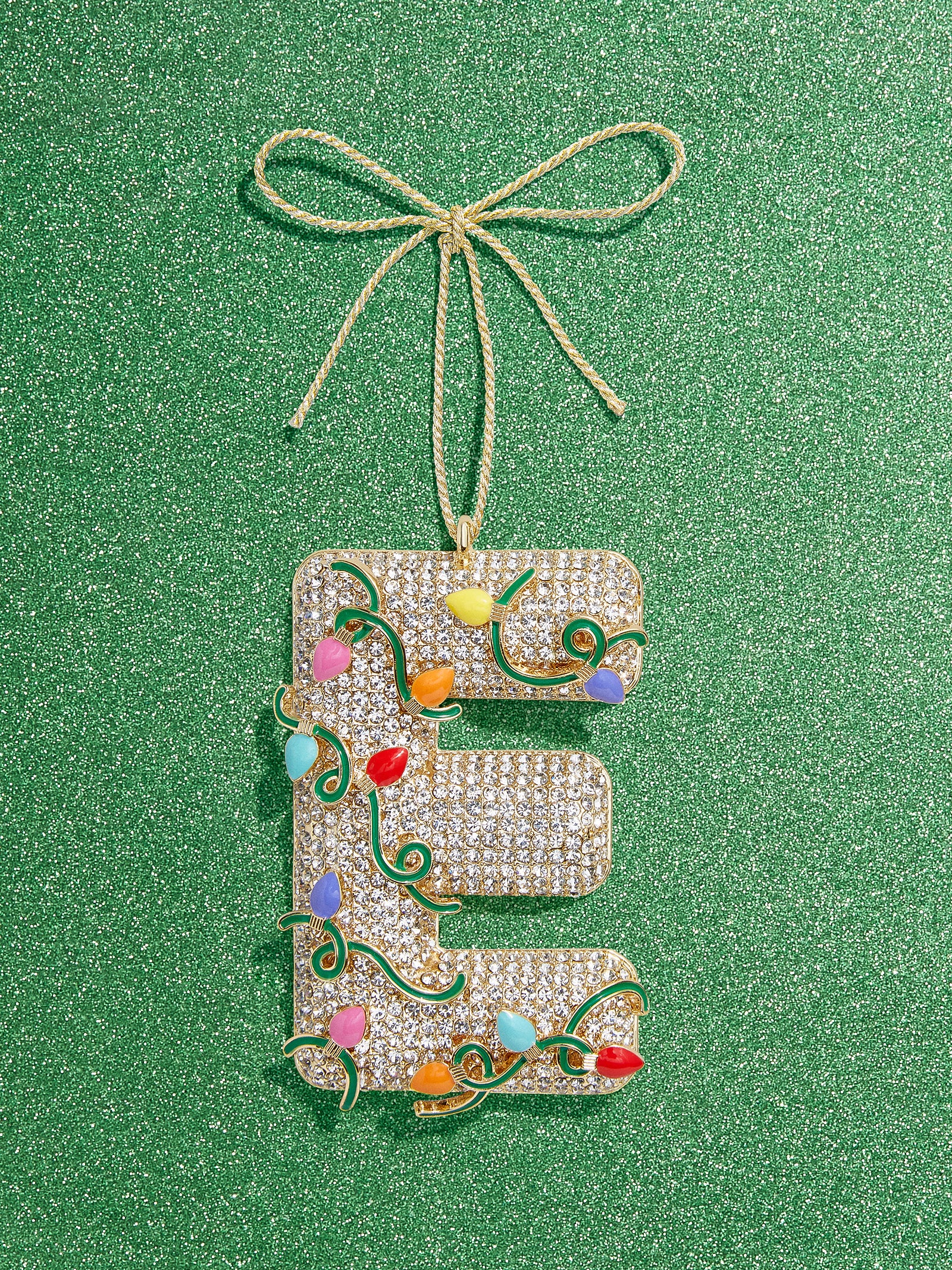 Let It Glow Initial Ornament - Let it Glow Initial-Blues Comming