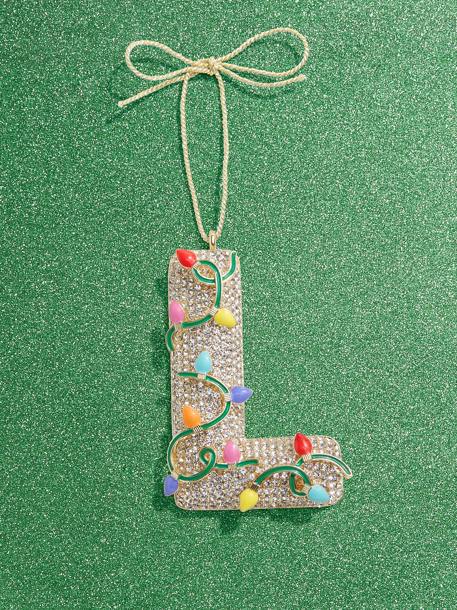 Let It Glow Initial Ornament - Let it Glow Initial-Blues Comming